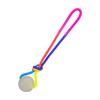 Dog Training Ball On Rope Toy Fit Small Medium Large Dogs, Soft, Exercise and Reward