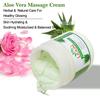 Crema da Massaggio Lilium Erbe Aloe Vera 500g | Cura Naturale per una Pelle Sana e Luminosa | Pelle Idratata, Lenita, Nutrita e Equilibrata