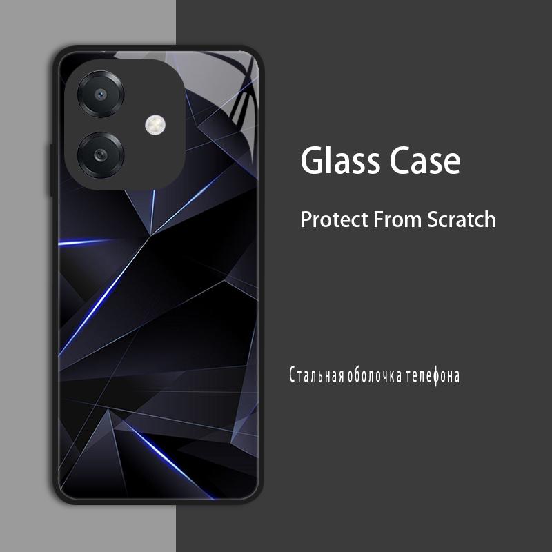 Pro OPPO A60 5G Pouzdro Kryt Tvrzené Sklo Pouzdro Pevné Coque Nárazník Pro Oppo A3 Pro A3X A40 A80 4G 5G Reno 13 Pro Ochranné Pouzdro