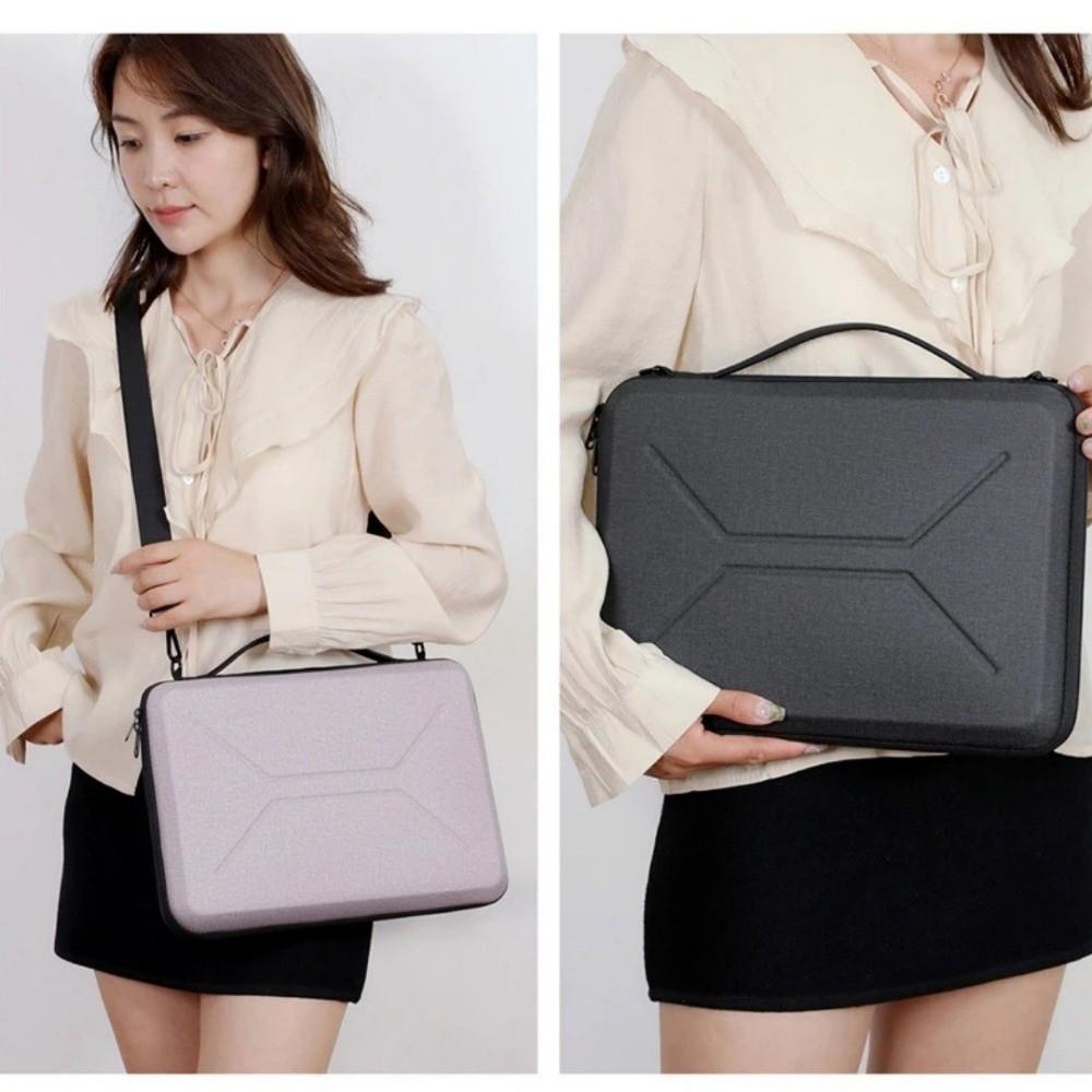 13/14/15/16inch Laptop Sleeve EVA Shoulder Strap Single-Shoulder Bag Hard Shell Detachable for Apple/Huawei/Lenovo
