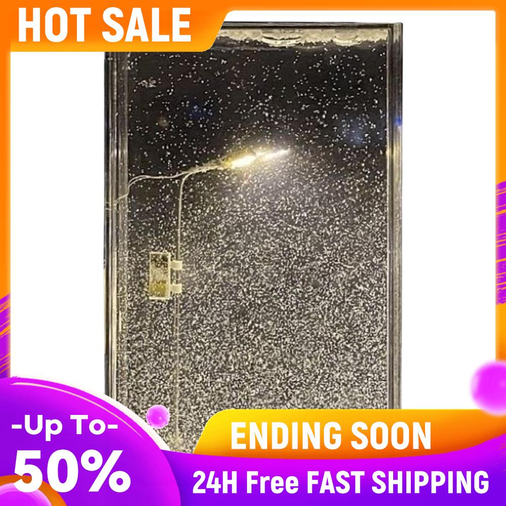 

Handmade Snow Scene Night Light Christmas Light-Up Kit Christmas Nightlight Street Lamps Christmas Crafts for Kids Adults China Mainland