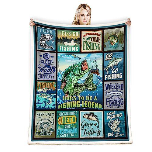 Sea Fish Pattern Flannel Blanket Sheet Bedspread Decorative Blanket Sofa Blanket