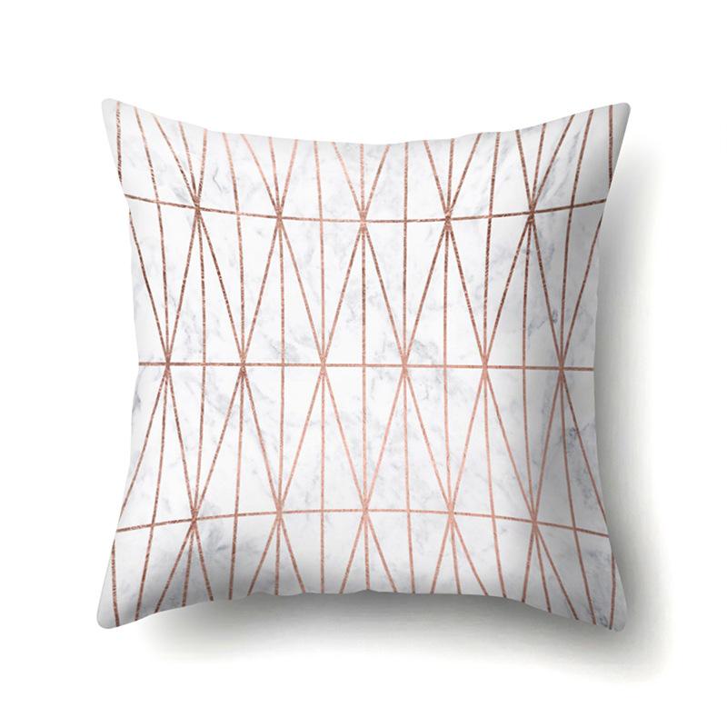 Polyester Pillowcase Automobile Decoration Home Printed Pillowcase Car Cushion Cover Bedside Pillowcase