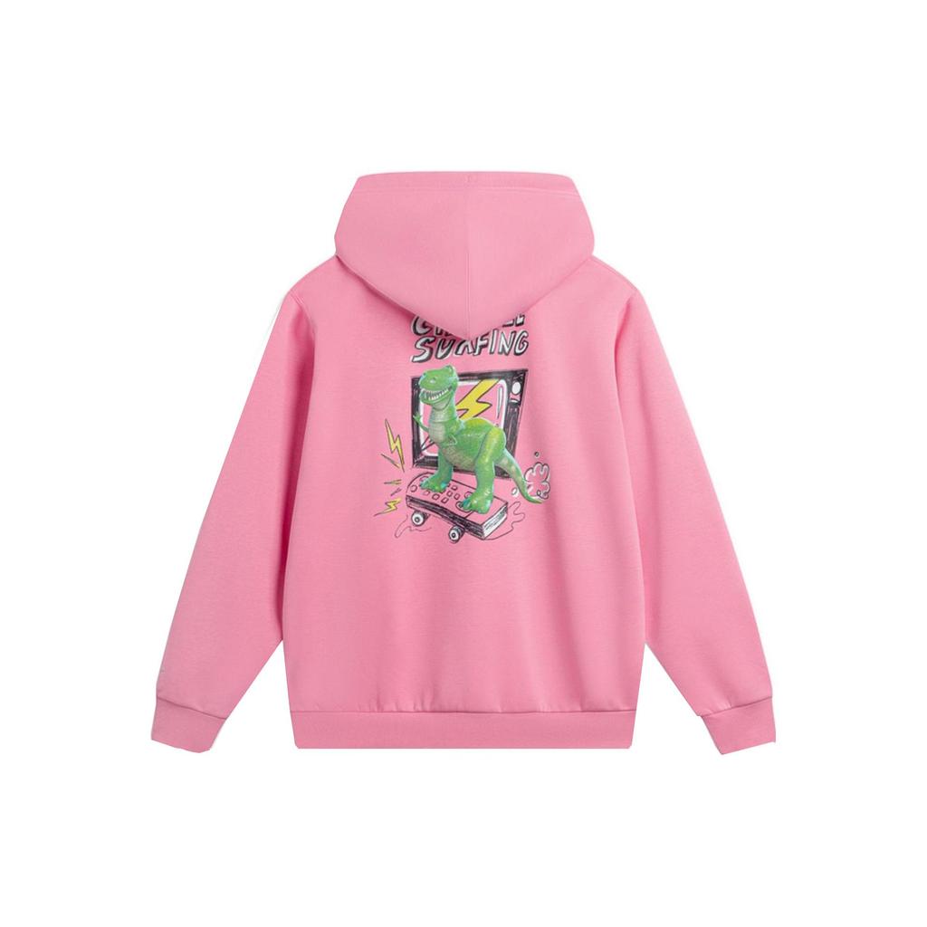Li Ning x Disney Sweatshirt Unisex Fairy Cloud Pink AWDU501-2