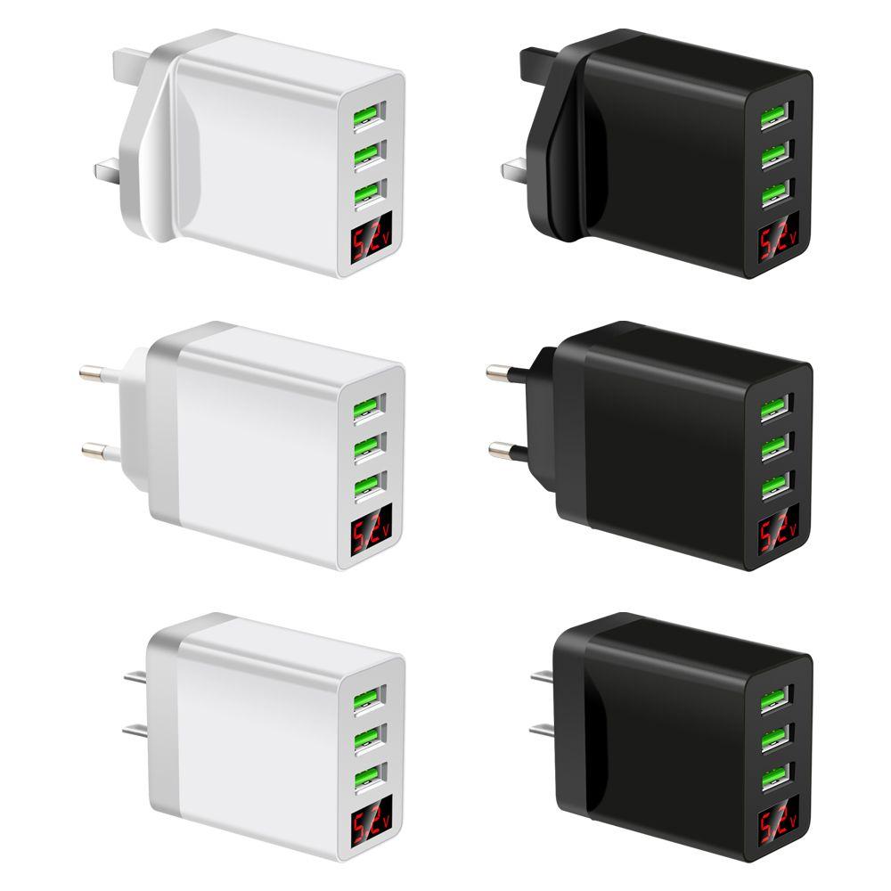 Universal 3 Multi-Ports Fast Quick Charge Adapter USB Transformer Power Supply Charger