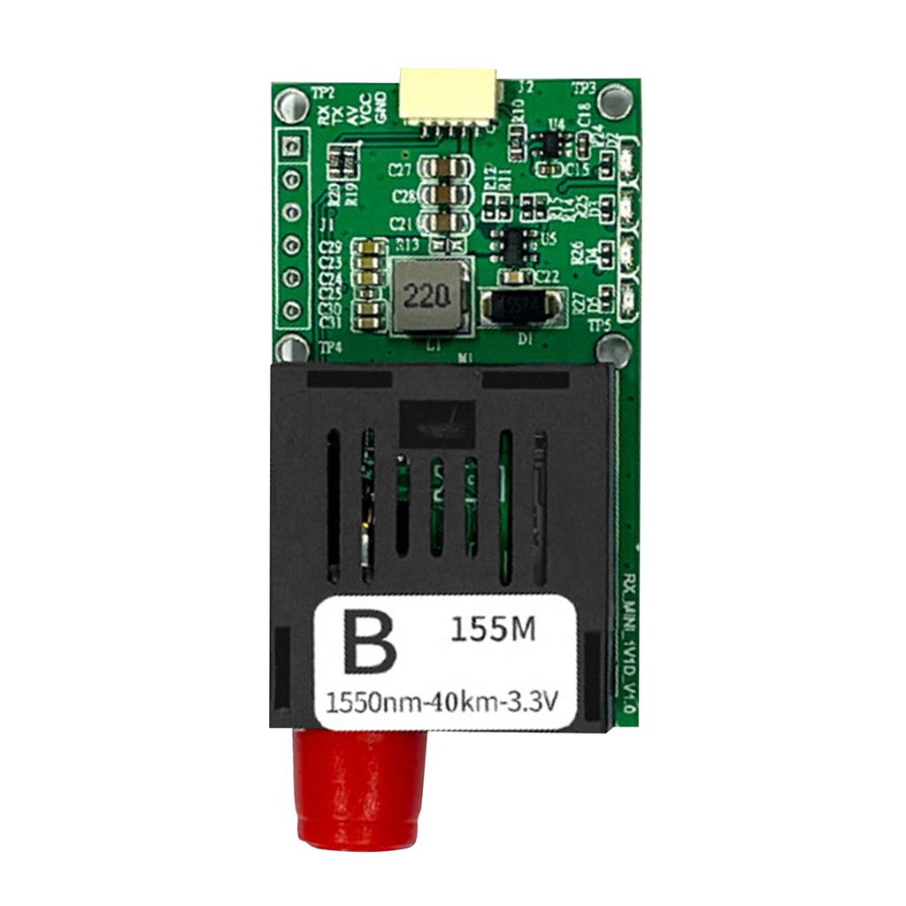 Fiber Optic TTL Module for UART for SBUS FC Interface 1310nm Sky 1550nm Ground Unit 40KM for Drone