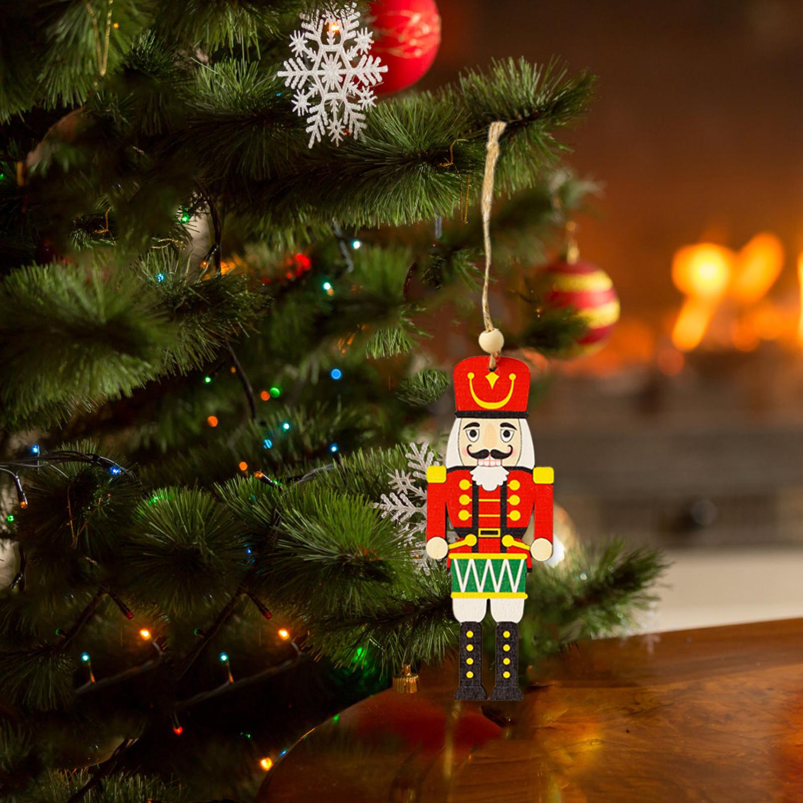 

Nutcracker Hanging Pendant Christmas Hanging Decorations Party Supplies Home