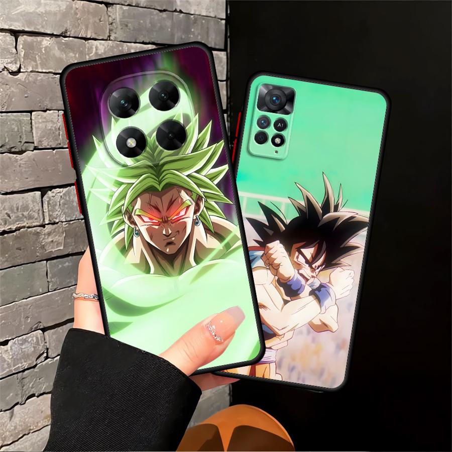 Dragon Ball Color Goku Case for Xiaomi Redmi Note 7 10S 8T 8 9 10 11 Pro 9S 12s 13 14 12 Pro Plus 11S Back Phone Cover