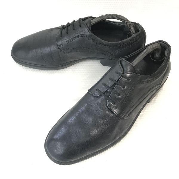 

Germany Heritage/sioux/Leather Plain Toe Shoes/8/26.5/Black/Business Dress