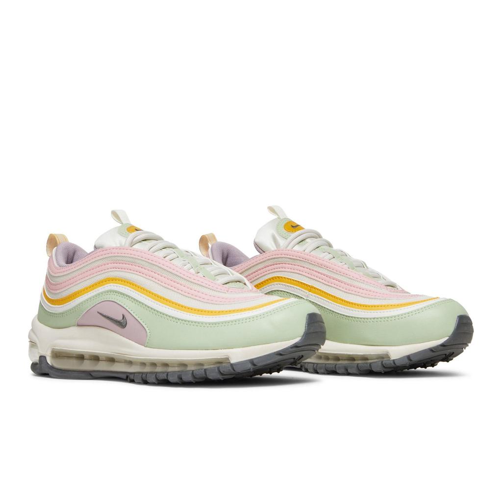 Nike Womens Air Max 97 'Multi Pastel' (women's sizes) Phantom / Iron Grey / Plum Running Shoes DH1594 001