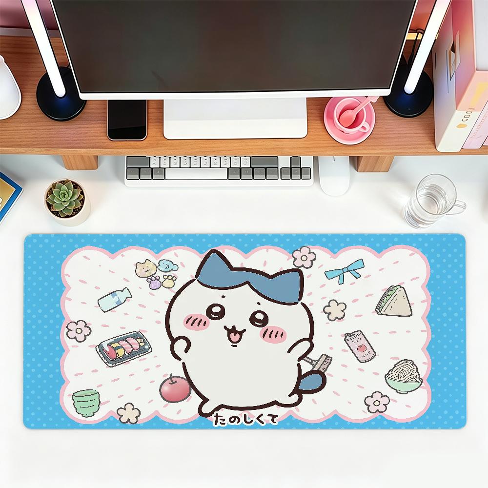 Cartoon Kawaii C-Chiikawas Mouse Pad For Office Gaming And Keyboards Non-Slip Large Waterproof