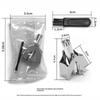 Stainless Steel Washable Portable Manual Nose Hair Trimmer For Men & Women Waterproof Ear Hair Trimmer