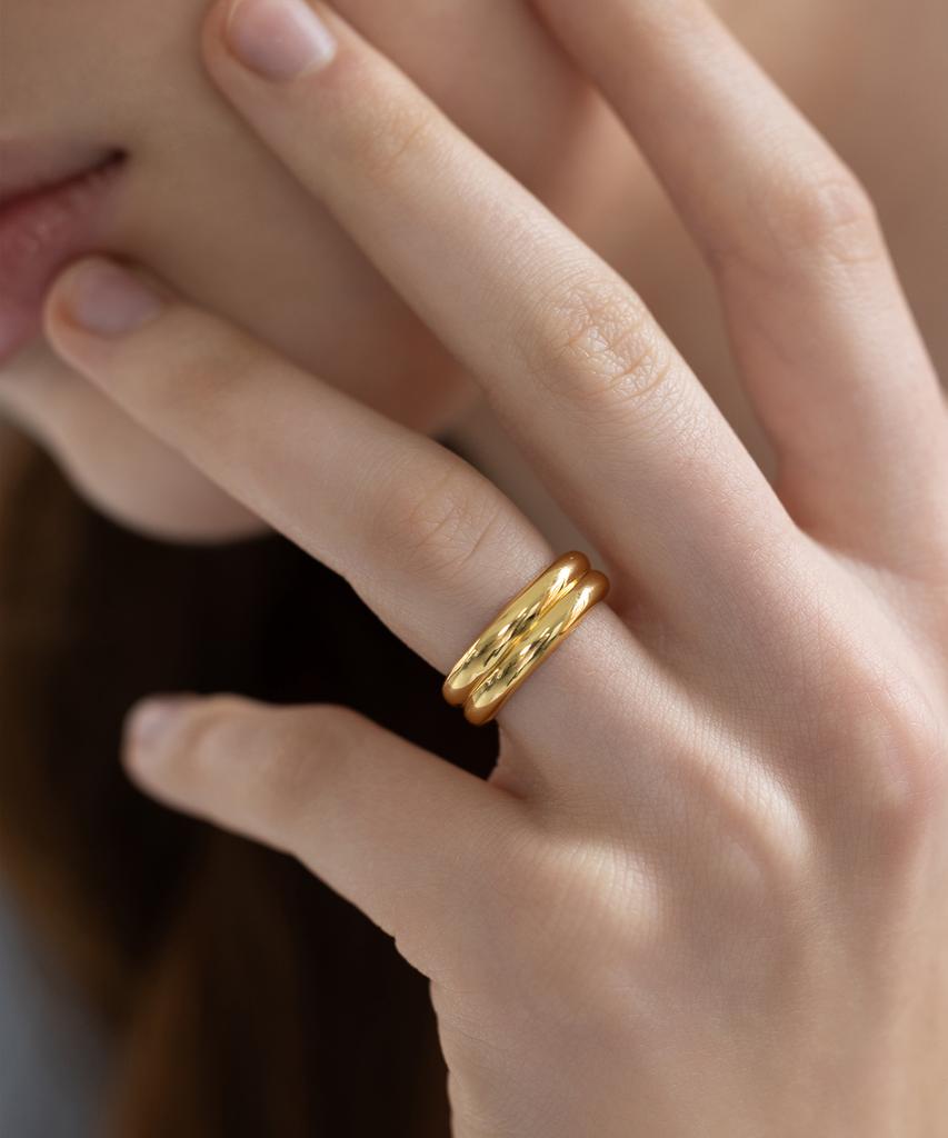 Tatiana Double Band Ring Cr1886