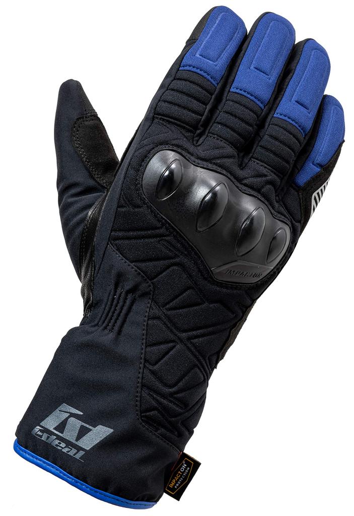 IDEAL Motorcycle Protection Winter Long Gloves GEO Navy XL Size [Yamashiro] ID-108 ID108NV/XL