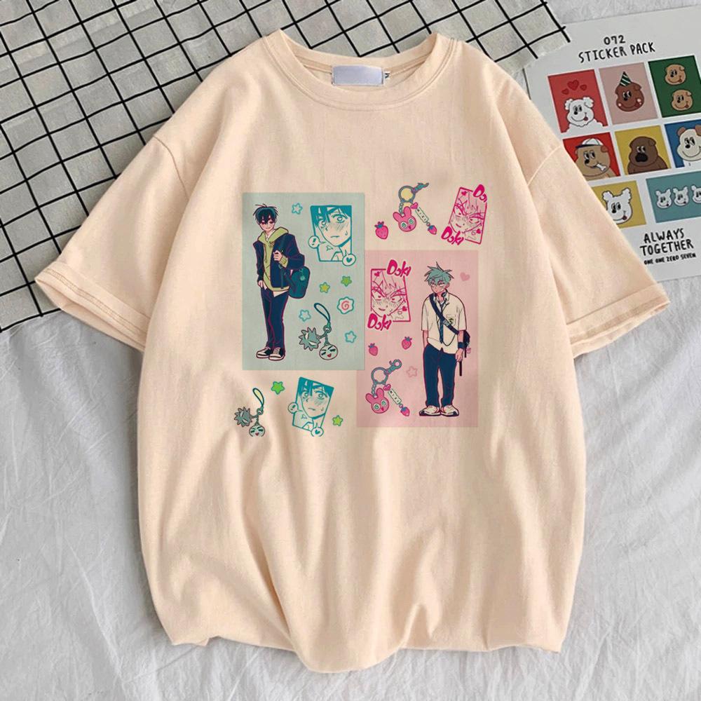 

Alien Stage top tees girl anime Women Trendy hip hop Punk Retro tshirt hip hop Vintage Colorful korean clothes Psychedelic Punk S