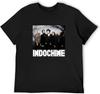 Fashion T Shirts Indochine Francophonie Laventurier Canary Bay New Wave French Music Black