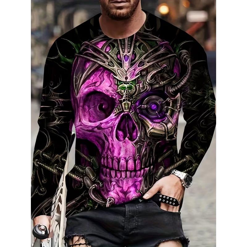 Men's Long Sleeve T-Shirt Casual Fashion