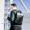 Moleskine ET76UDBVBK Business Backpack with 15-inch Laptop Storage, Black, Classic Vertical Device Bag, Men's, Sapphire Blue, One Size