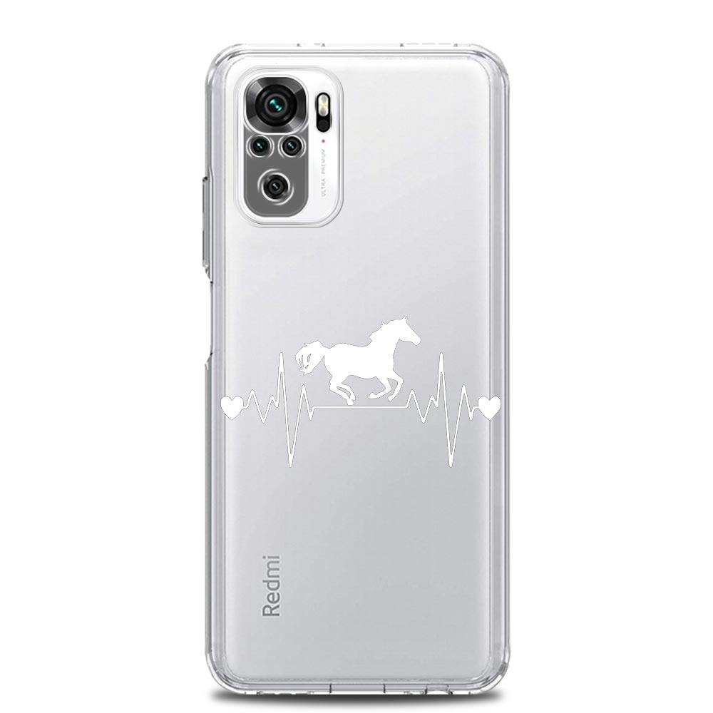 Phone Case For Xiaomi Redmi Note 13 12 5G 9S 9 8 10 11 Pro Plus 4G 9T 13C 12C 10C 9C 9A 7 Pro Clear Cover Animal Art Horse