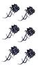 3D Temporary Tattoo Rose Design Size 10.5x6CM - 1PC.