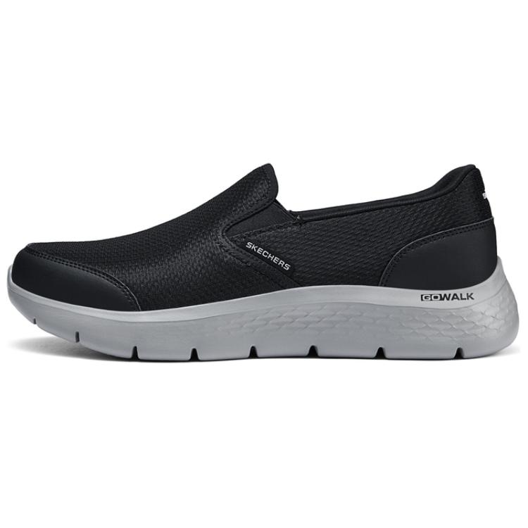 Skechers Go Walk Flex Удобные Прочные Низкие Повседневные Кроссовки Мужские Черный 216323-BKGY 39.5