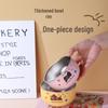304 Stainless Steel Cartoon Baby Bowl: Double-Layer, Heat-Insulated, Anti-Scalding for Children
