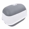 Enclosed Plastic Litter Box Extra Large Odor Resistant Easy Cleaning Covered Kitty Litter Box with Scoop for Indoor Cats