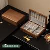 Vintage Lockable Large Capacity Jewelry Box Earrings Necklaces Storage
