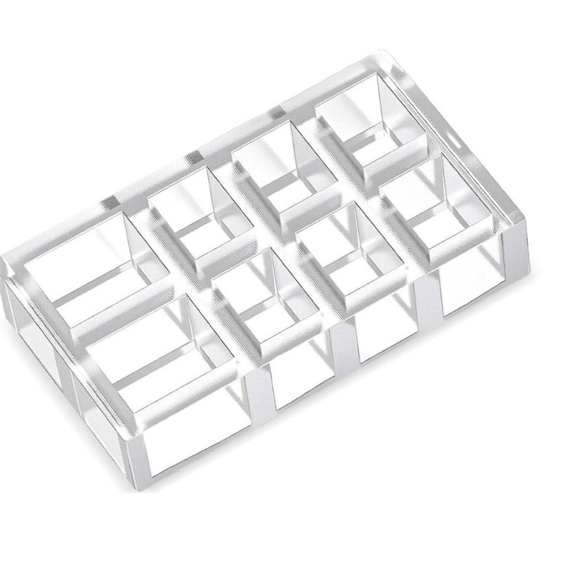 8lots High Transparency Plastic Curtain Spacers Block Window Blind Spacers Protects From Wall Damage