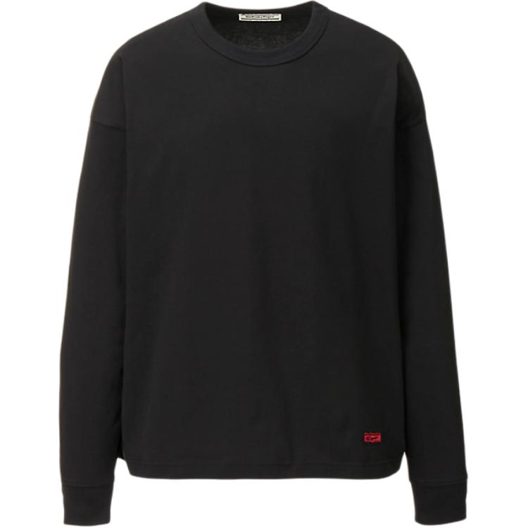 

ONITSUKA TIGER Футболка с логотипом, с круглым вырезом и длинным рукавом, унисекс, топы 2183B543-001 S