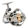 DEUKIO New All Metal Spinning Reel Double Handle,5.6:1 Gear Ratio,17LB Max Drag,CNC Spool,Fishing Reel for Freshwater Saltwater