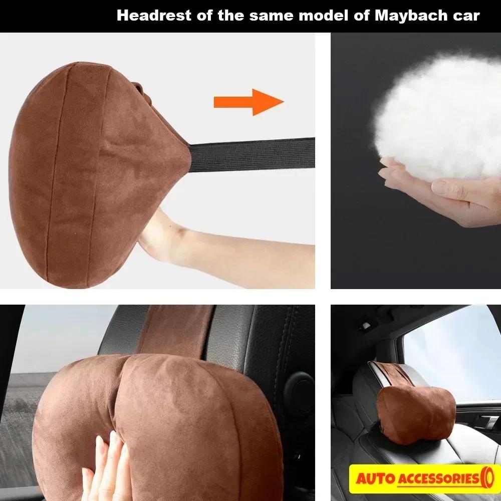 NEU Top Qualität Auto Kopfstütze Nackenstütze Sitz Klasse Weich Universal Verstellbar Autokissen Nackenstütze Kissen
