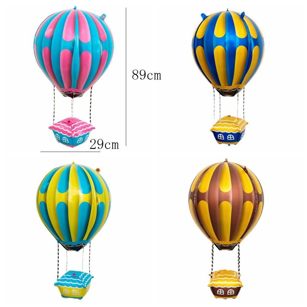 Verdickter 4D Heißluftballon Aufblasbare Party-Dekoration Ballon Kinderspielzeug Folienballon Babyparty