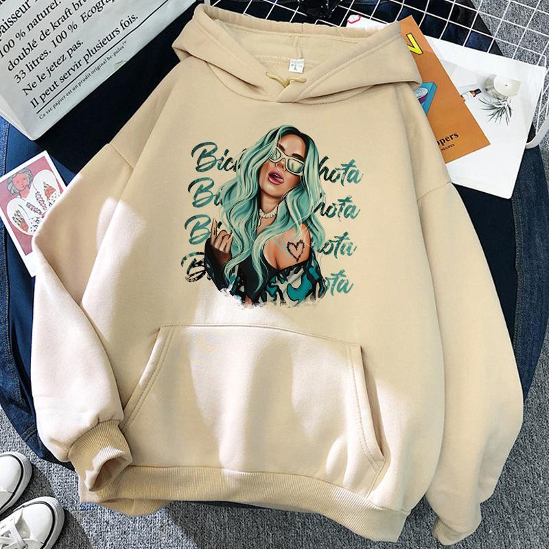 90s Y2k Sweatshirt Woman Hoodie Manana Sera Bonito Bichota Karol G Hoodies Women GraphicTrendy Clothing Streetwear