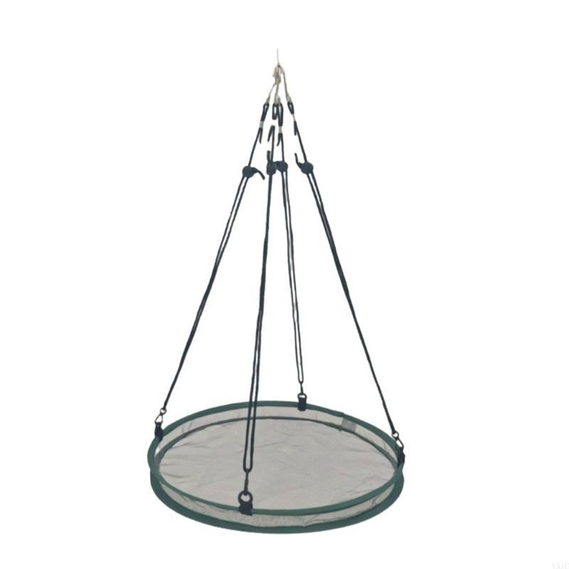 Y5JC Garden Hanging Catcher for Outdoor Wild Bird Feeder 15/24/30inch Feeding Tray Spillprevent and Waste Reduction