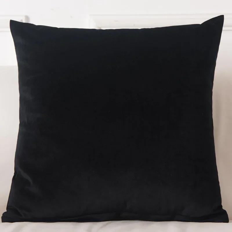 Velvet Throw Pillow Cover Decorative Square Cushion Case for Sofa Bedroom 40x40/45x45/50x50/30x50/55x55/60x60cm Pillowcase