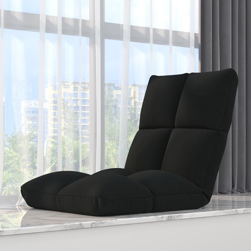 Foldable Floor Sofa Bed, Portable Tatami Lounger Chair with Adjustable Backrest,Compact Single Seater for Small Space, Dorm Room