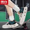 Warrior Men's L159C Summer Breathable Mesh Thick-Soled Casual Shoes