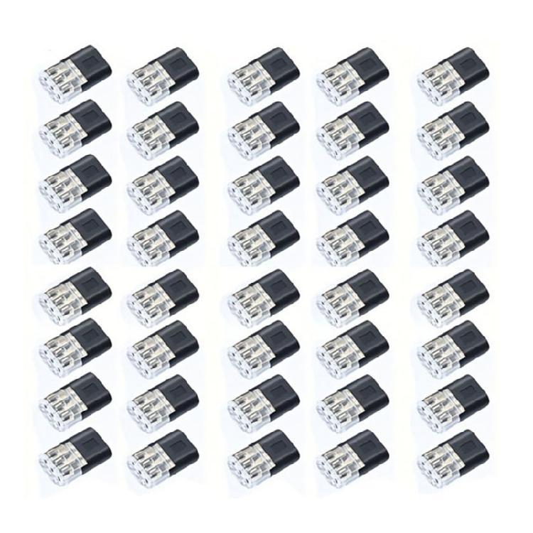 ABS Plastic LED Wire Connectors Easy Installation Terminals Block Connectors For 18-22AWG Electrical Cables
