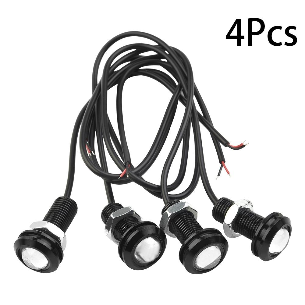 4pcs 3000k Amber LED Lights Grille Lighting Kit Truck For Ford SUV Raptor Style