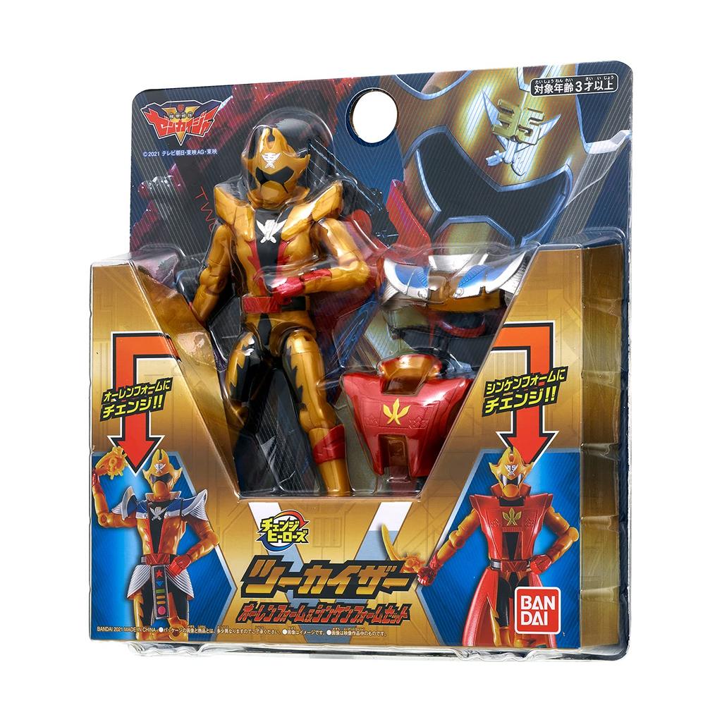 Machine World Sentai Zenkaiger Change Heroes Two Kaiser Ohren Form Shinken Form Set &