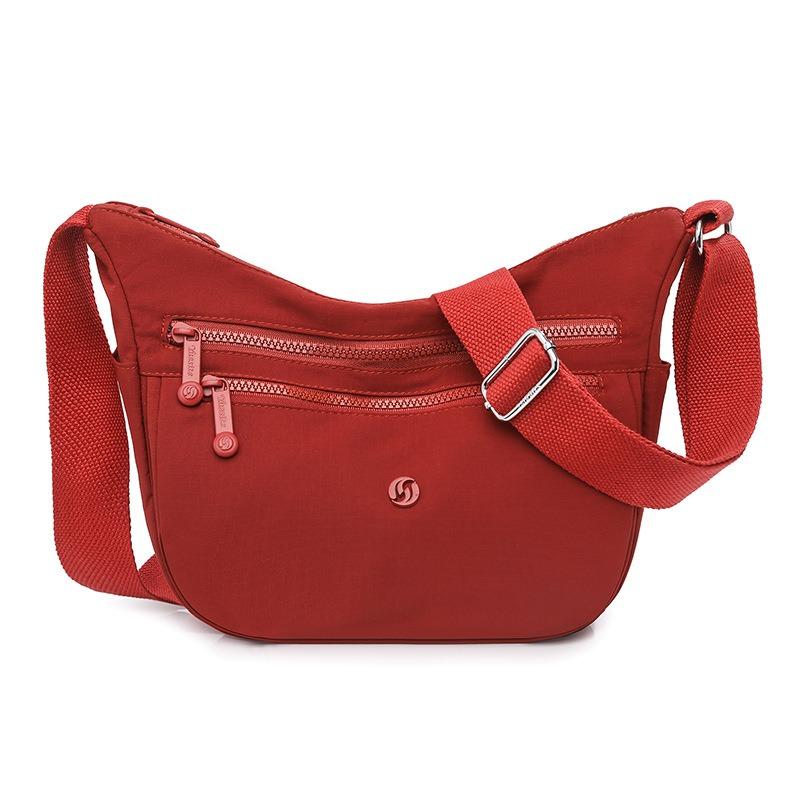 

Crossbody shoulder bag new women s nylon cloth fashion casual bag multi-layer large-capacity medium mother bag