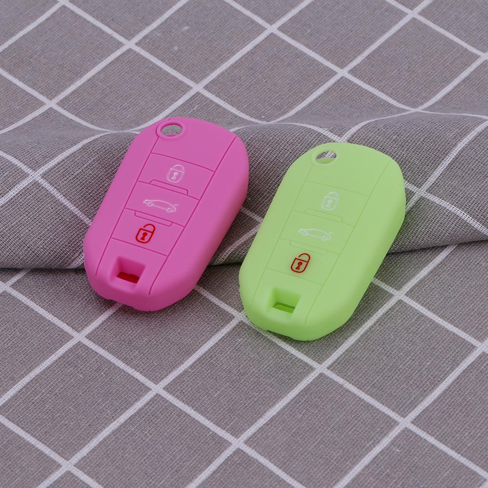 Flip Car Key Cover Case for Peugeot 508 301 2008 3008 408 4008 308 Car Key Case Protector Holder for Citroen C4 CACTUS C5 C3 C4L