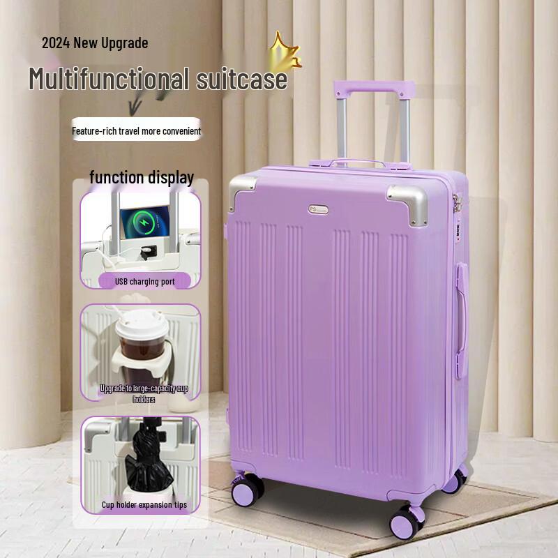 Li Shen Smart Rechargeable Trolley Suitcase