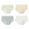 Fenteng Women's Pure Cotton Antibacterial Briefs 4-Pack
