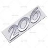 3D Car Sticker Rear Trunk Badge For Peugeot 206 207 301 307 308 408 508 2008 YTWY3 3008 4008 5008 Letters Replace Emblem Accessories