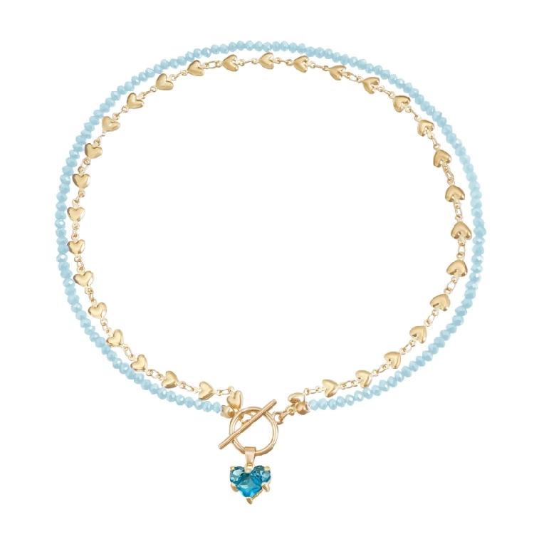 Sophisticated Zircon Heart Pendant Necklace with Black Chain Adds Elegant Charm to Any Stylish Outfits Daily Casual Use