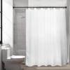 12Pcs Double Sided Rolling Shower Curtain Rings Free Sliding Bathroom Shower Hangers  Home