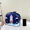 Ice Cream Rocket Eggshell Backpack Breathable Texture Suitable Children For