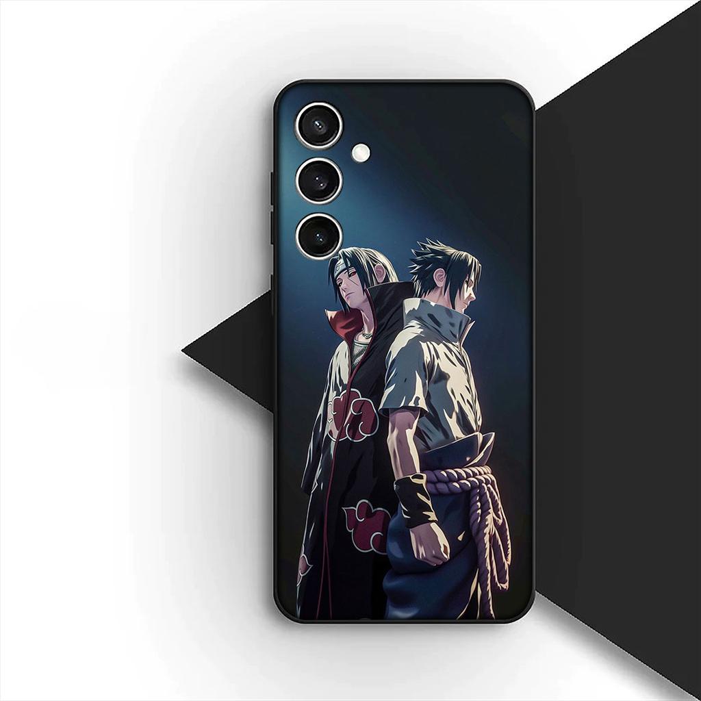 Cover for Samsung Galaxy S20 S22 S21 FE Ultra Plus A07 A17 A15 A16 A25 A57 A37 Casing Phone Case Narutos Sasuke Uchiha Itachi